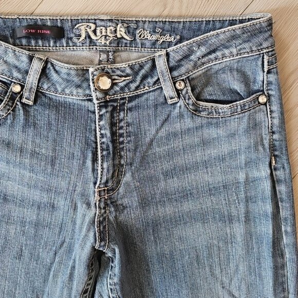 Rock 47 by Wrangler Low Rise Bootcut Jeans Size10 - Picture 4 of 14